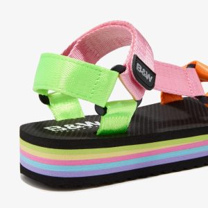 b-w-junior-tiras-multicolour-platform-sandals-b-w-52790826500427