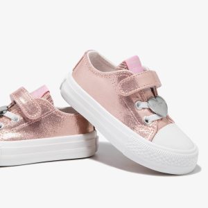 conguitos-basket-baby-s-metallized-pink-canvas-sneakers-52582175801675